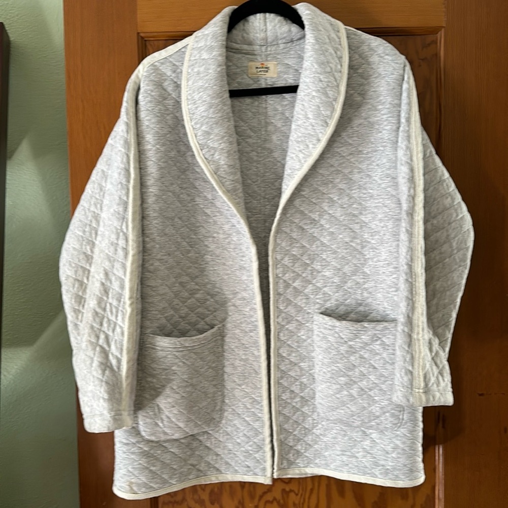 EUC Marine Layer Corbet quilted blazer